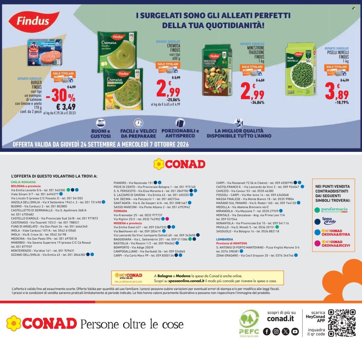 Volantino Conad - 24/9/2026 - 7/10/2026. Pagina 24