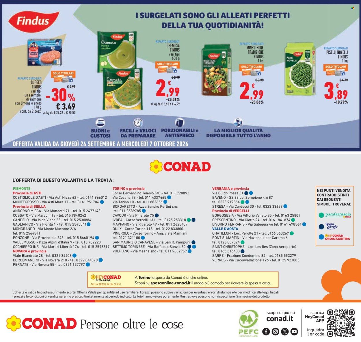 Volantino Conad - 24/9/2026 - 7/10/2026. Pagina 24