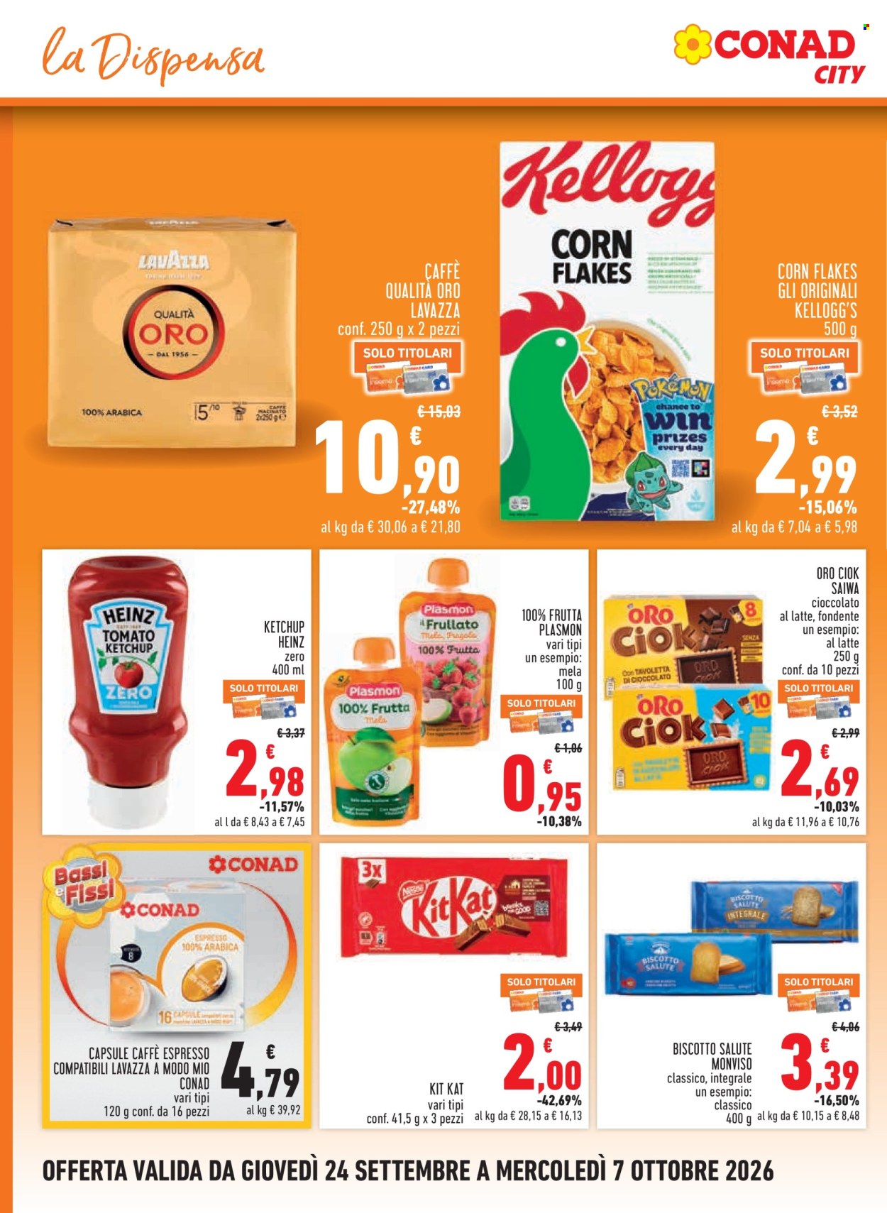 Volantino Conad - 24/9/2026 - 7/10/2026. Pagina 10