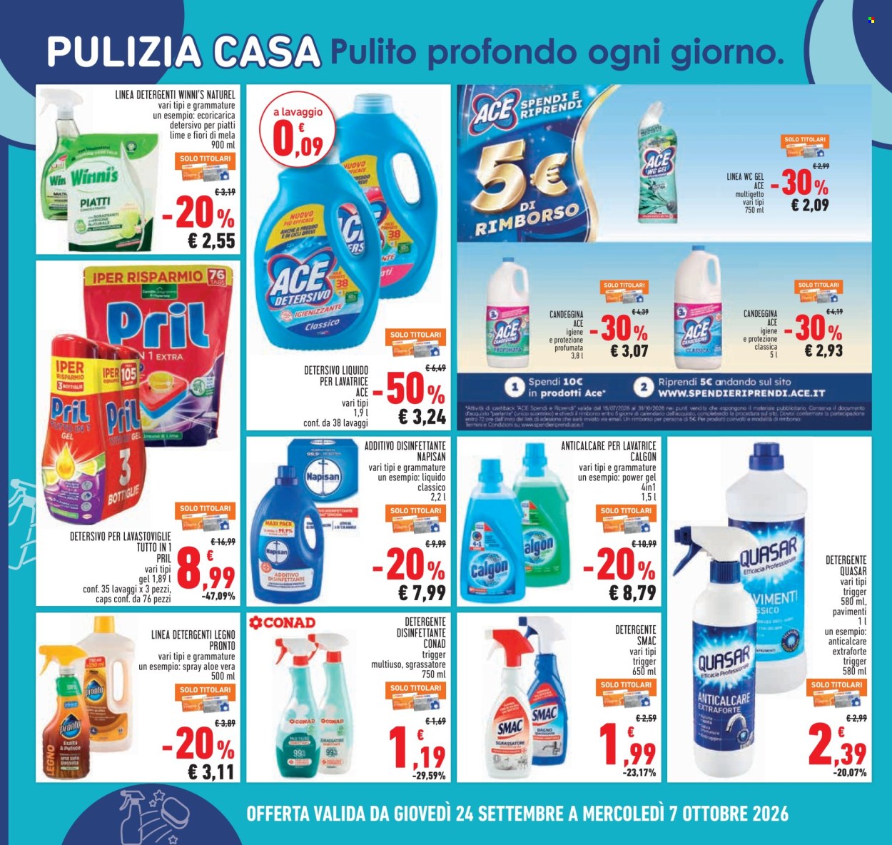 Volantino Conad - 24/9/2026 - 7/10/2026. Pagina 20