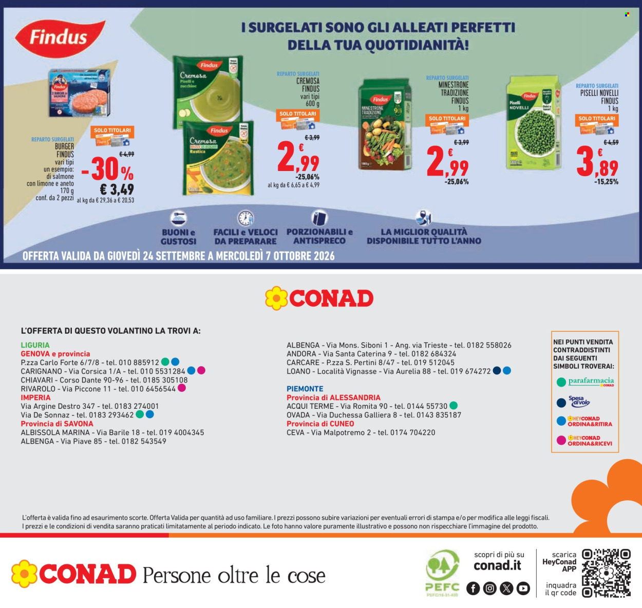 Volantino Conad - 24/9/2026 - 7/10/2026. Pagina 24
