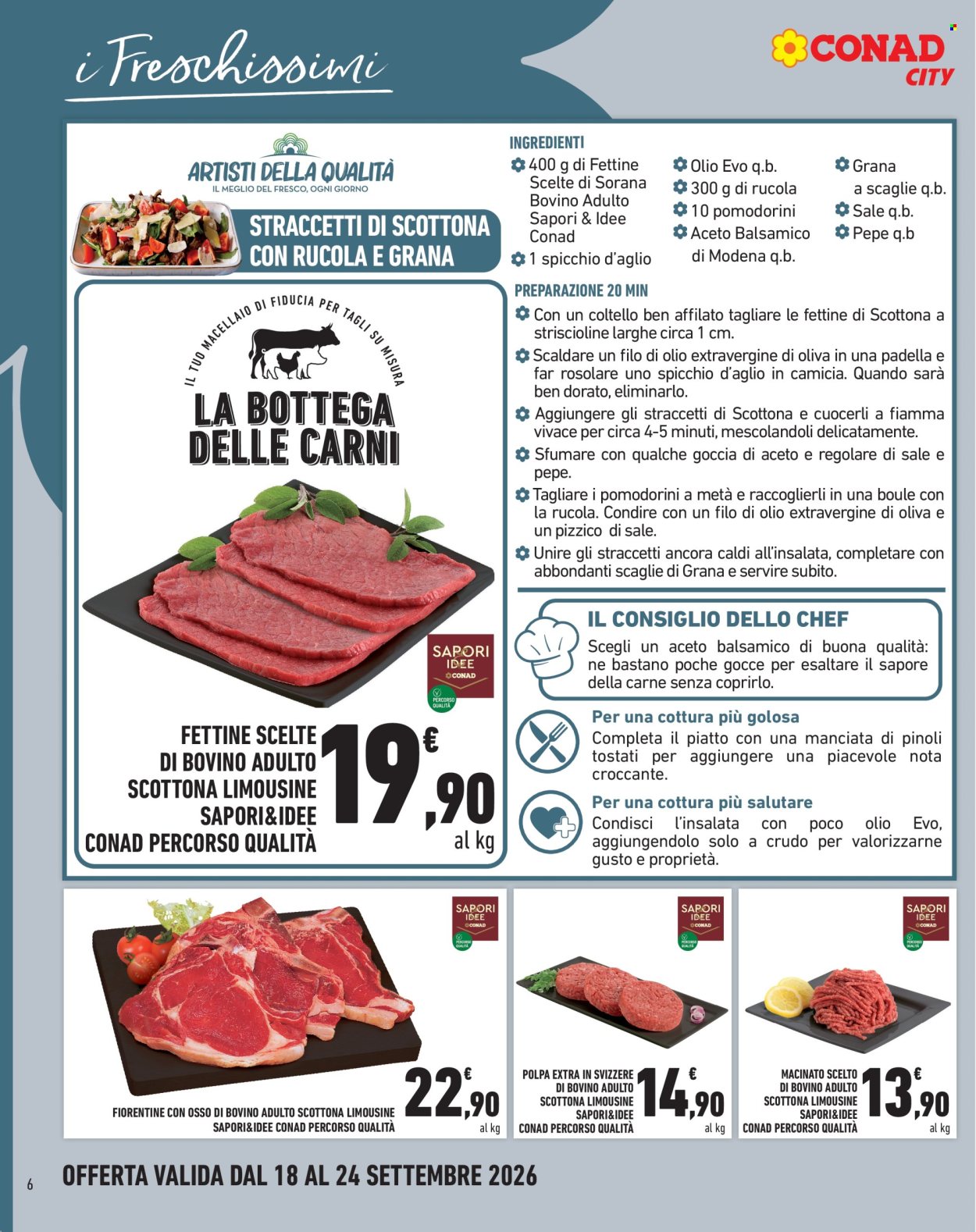Volantino Conad City - 18/9/2026 - 24/9/2026. Pagina 6
