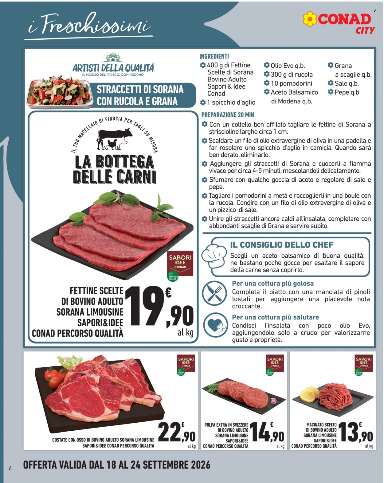 Volantino Conad City - 18/9/2026 - 24/9/2026. Pagina 6