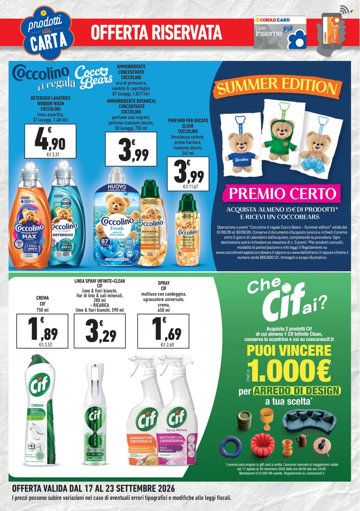 Volantino Spazio Conad - 17/9/2026 - 23/9/2026. Pagina 4
