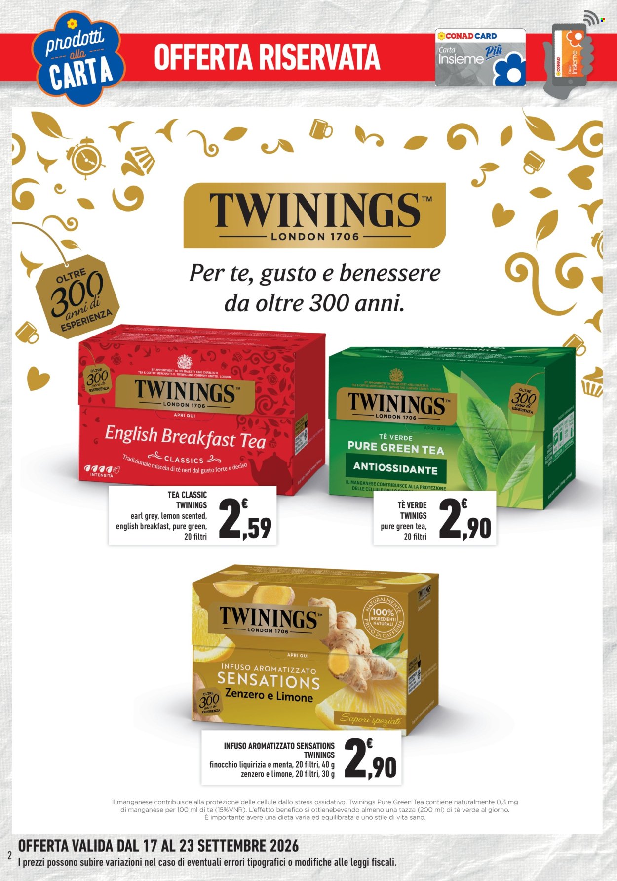 Volantino Conad - 17/9/2026 - 23/9/2026. Pagina 2