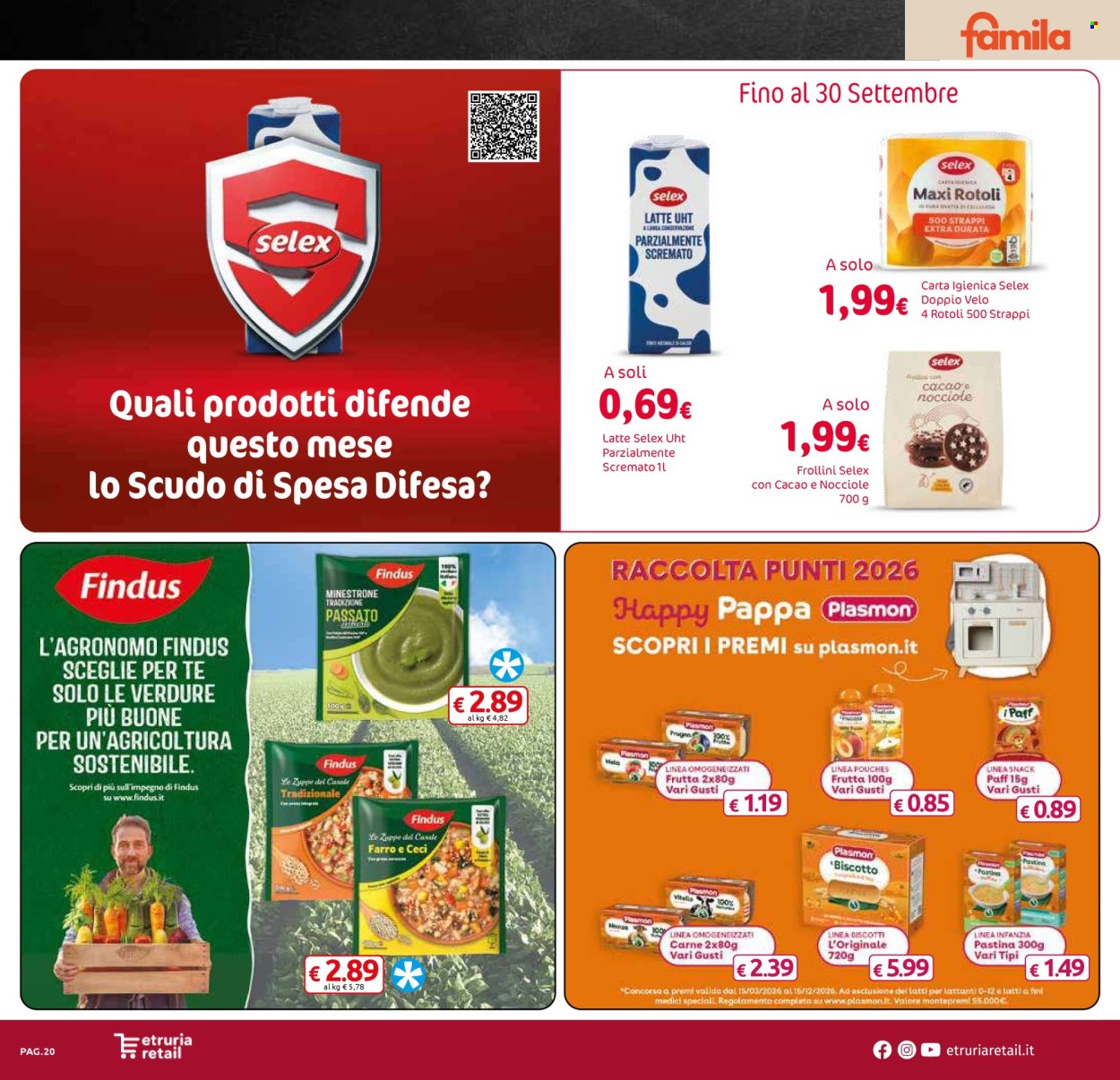 Volantino Famila - 17/9/2026 - 30/9/2026. Pagina 20