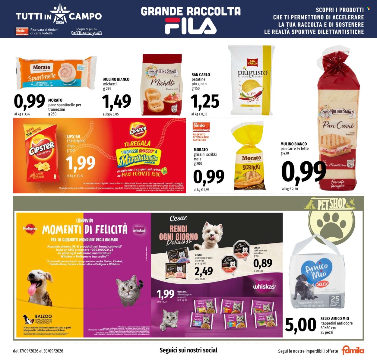 Volantino Famila - 17/9/2026 - 30/9/2026. Pagina 15