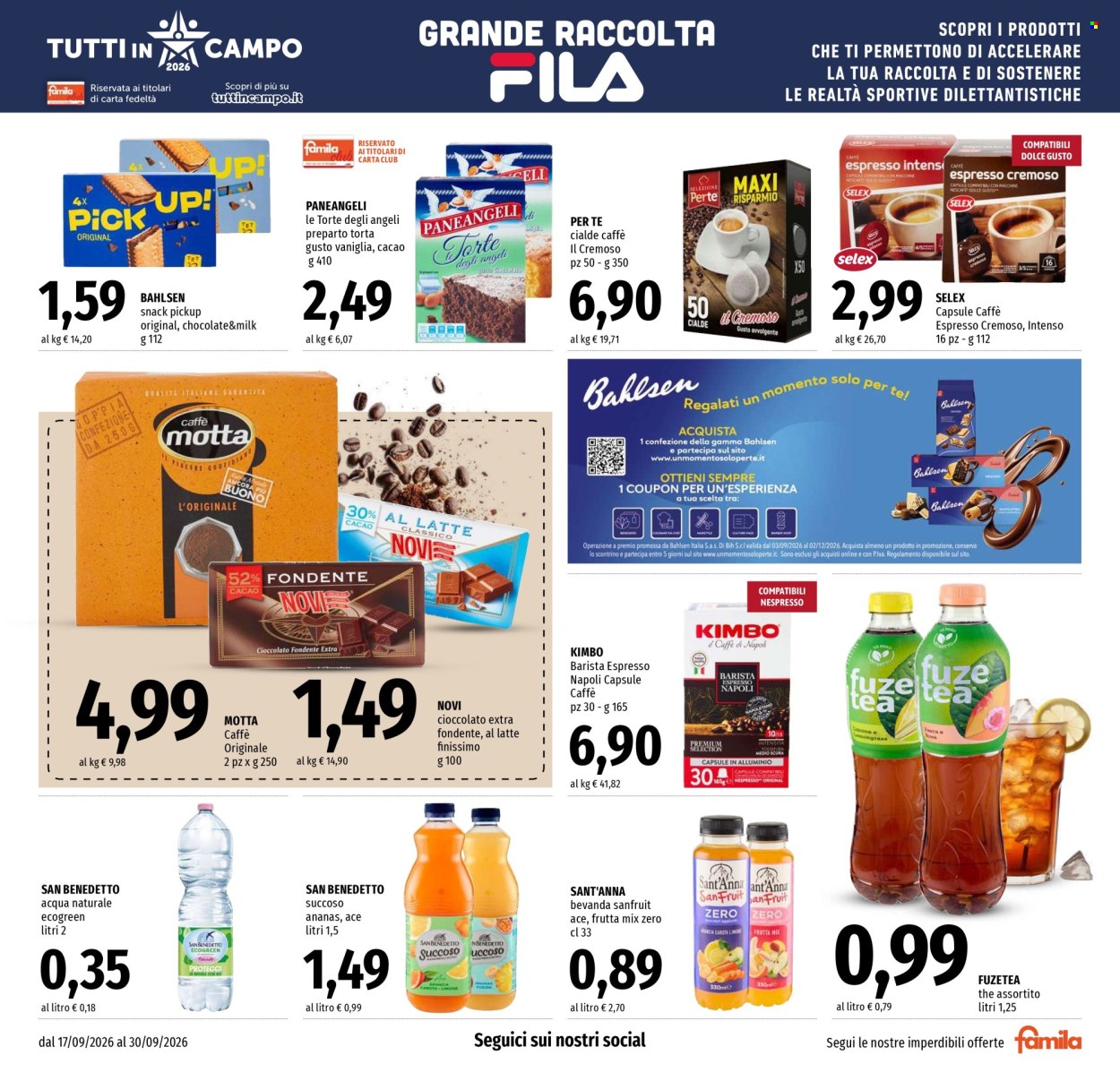 Volantino Famila - 17/9/2026 - 30/9/2026. Pagina 17