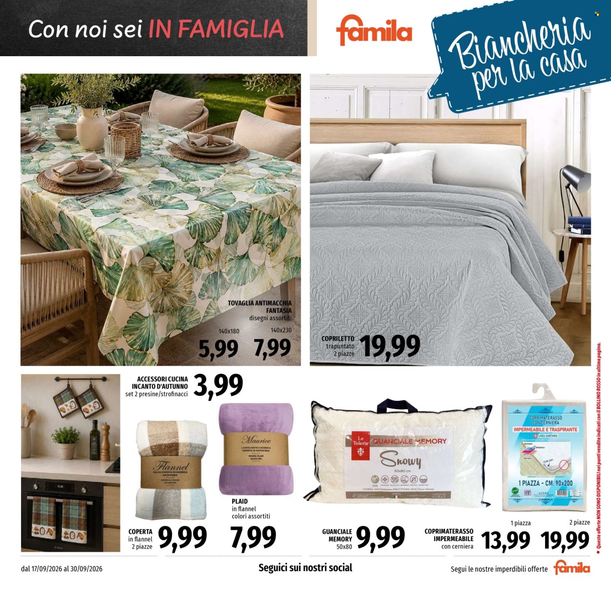 Volantino Famila - 17/9/2026 - 30/9/2026. Pagina 23