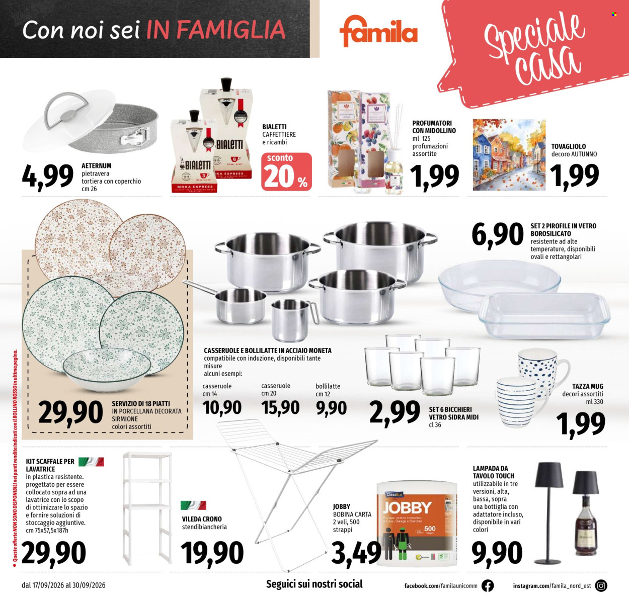 Volantino Famila - 17/9/2026 - 30/9/2026. Pagina 26