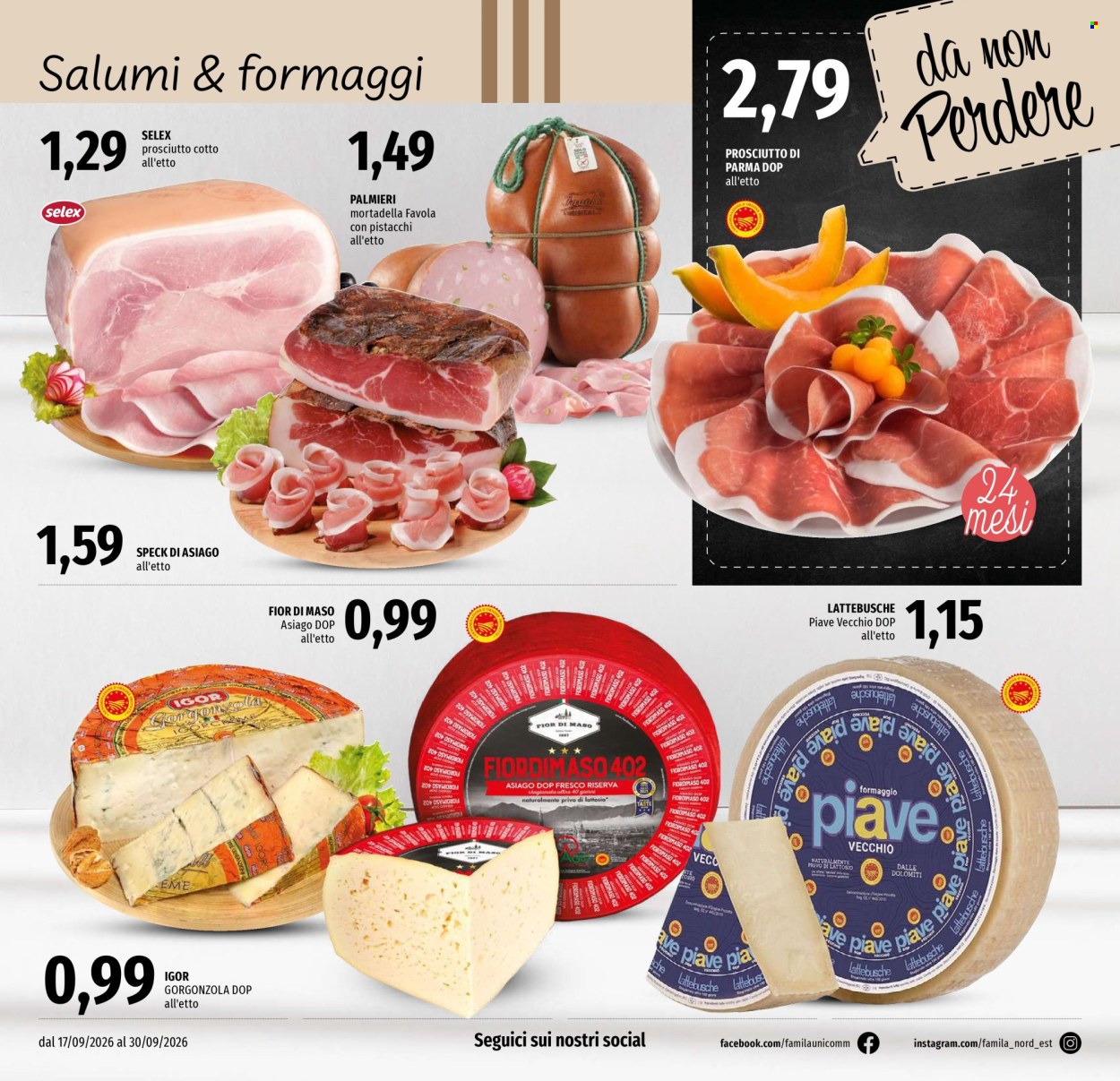 Volantino Famila - 17/9/2026 - 30/9/2026. Pagina 4