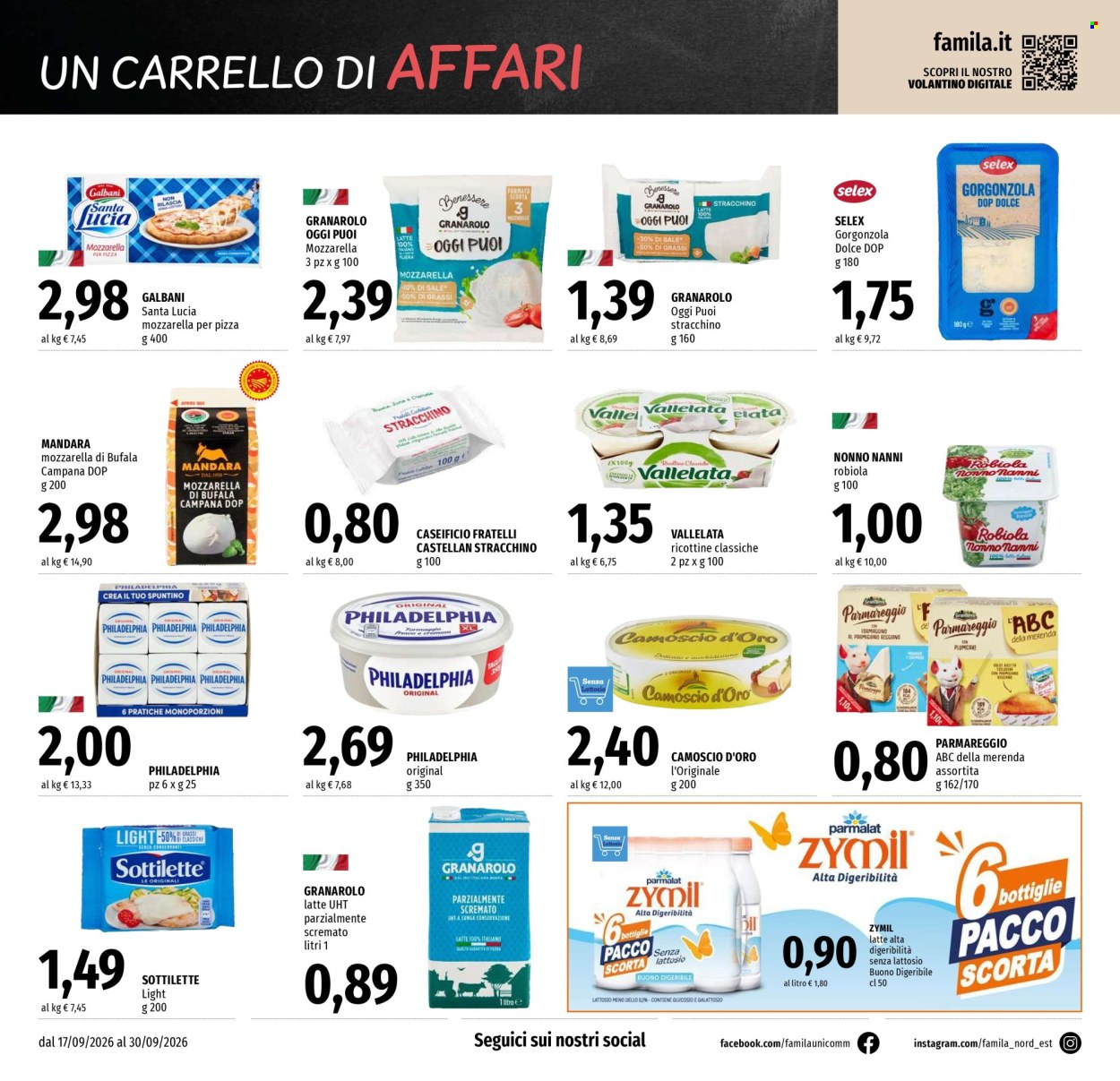 Volantino Famila - 17/9/2026 - 30/9/2026. Pagina 6