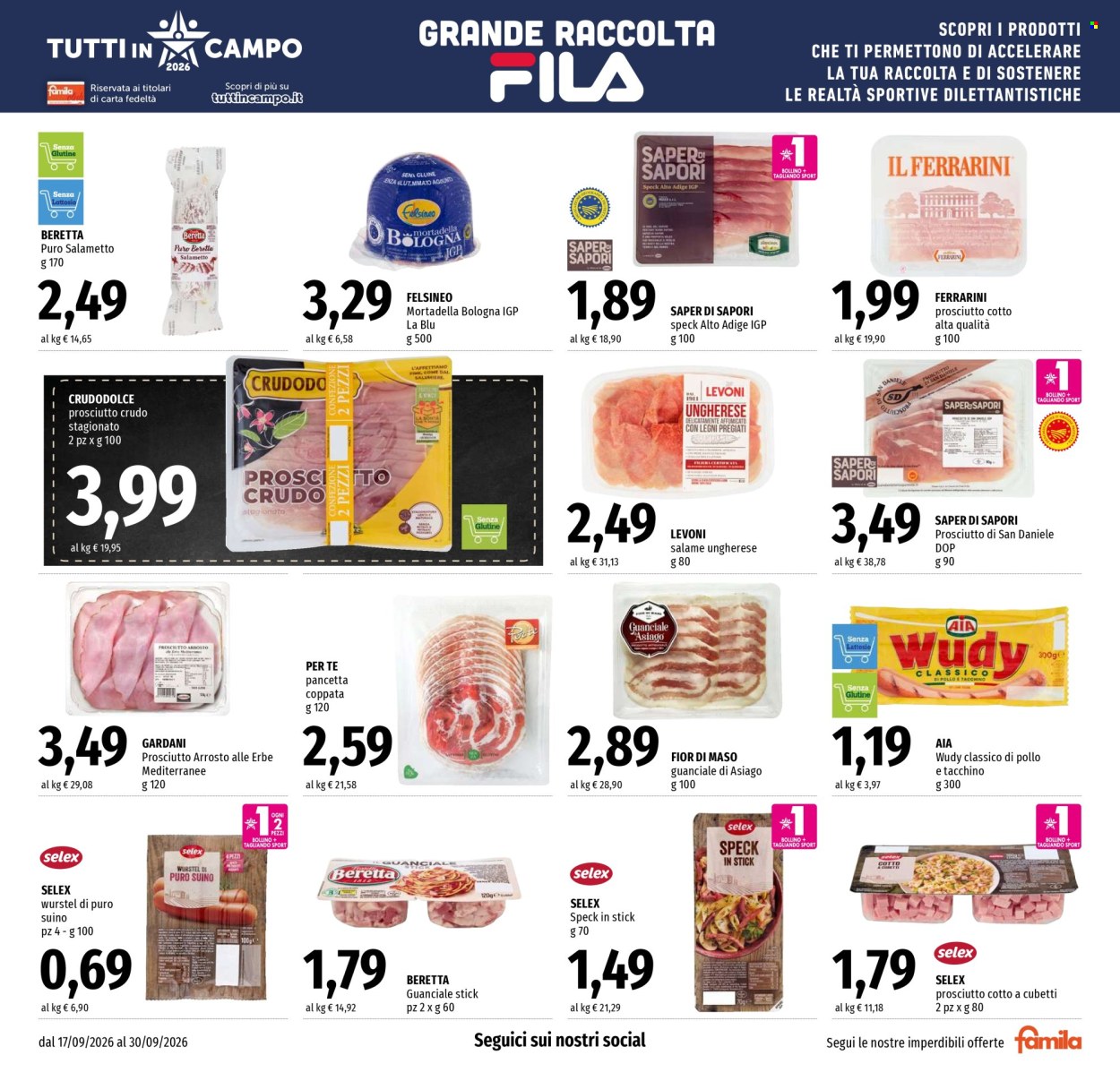 Volantino Famila - 17/9/2026 - 30/9/2026. Pagina 7