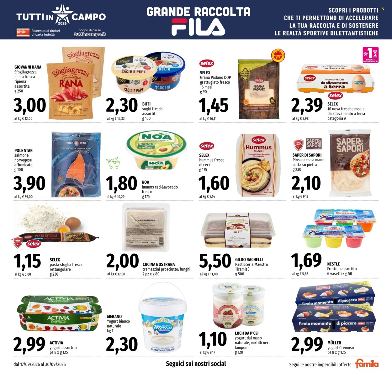 Volantino Famila - 17/9/2026 - 30/9/2026. Pagina 8
