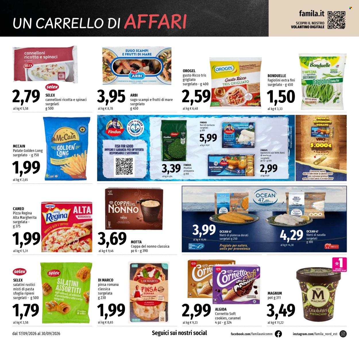 Volantino Famila - 17/9/2026 - 30/9/2026. Pagina 9