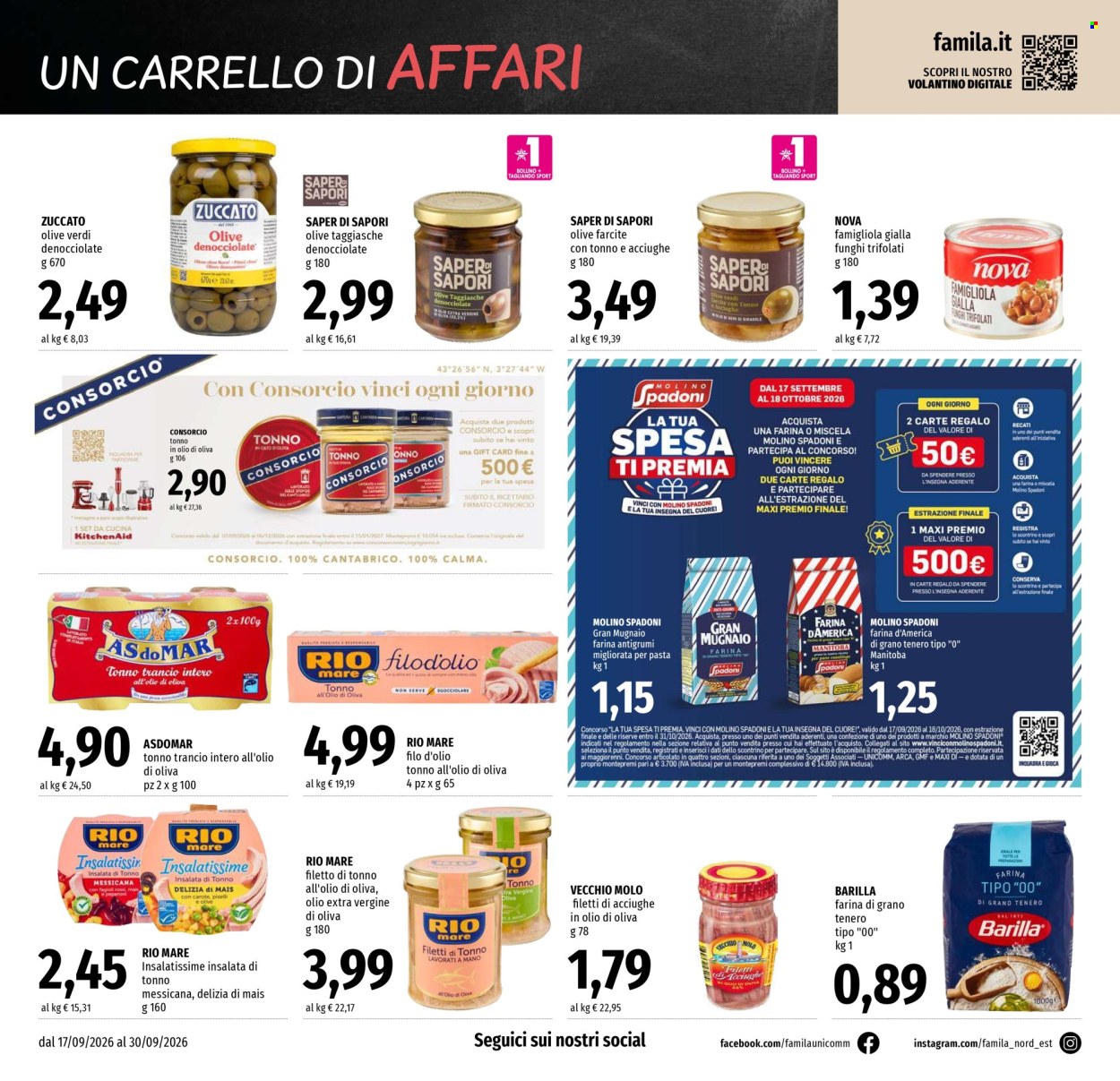 Volantino Famila - 17/9/2026 - 30/9/2026. Pagina 12