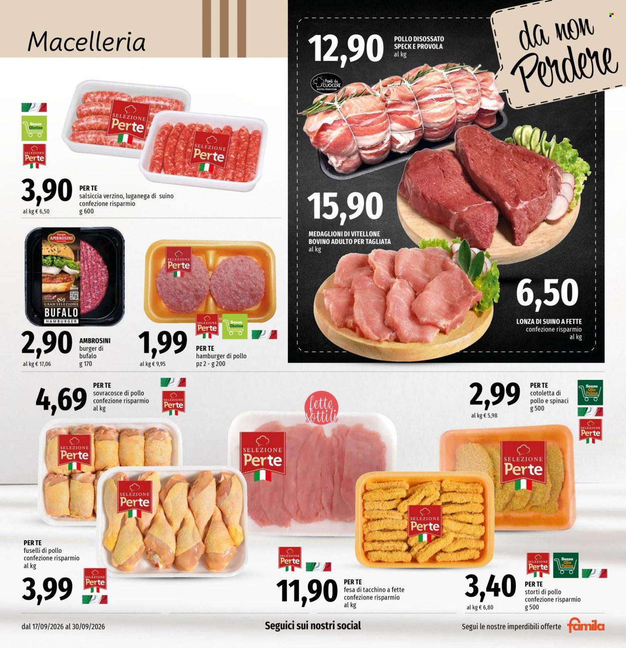 Volantino Famila - 17/9/2026 - 30/9/2026. Pagina 3