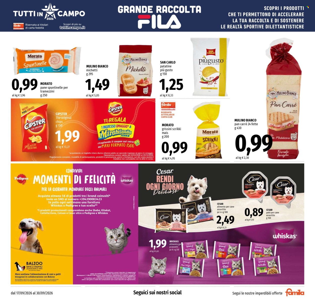 Volantino Famila - 17/9/2026 - 30/9/2026. Pagina 19