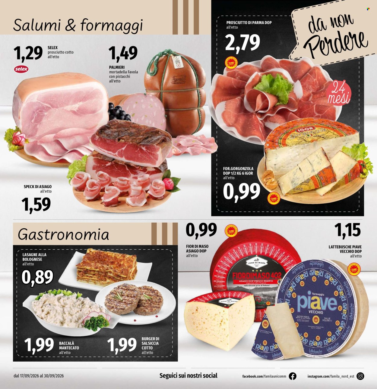 Volantino Famila - 17/9/2026 - 30/9/2026. Pagina 4