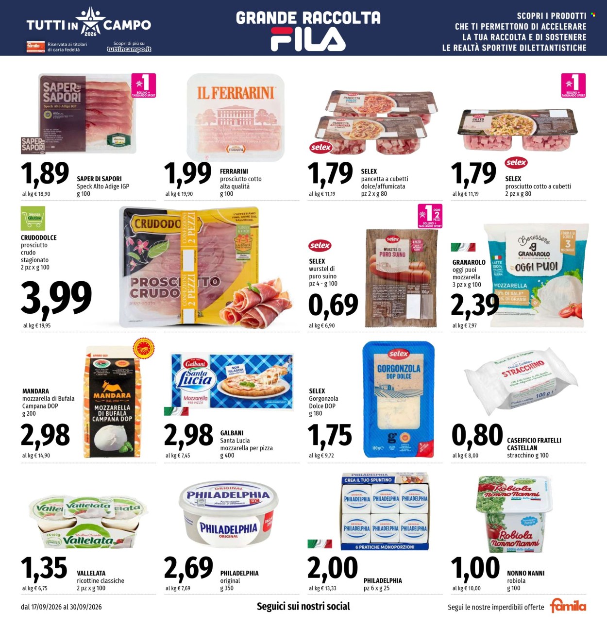 Volantino Famila - 17/9/2026 - 30/9/2026. Pagina 5