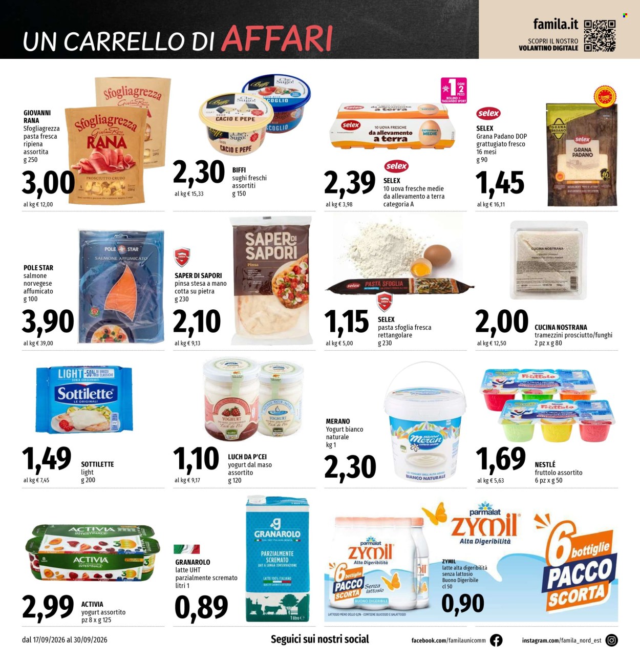 Volantino Famila - 17/9/2026 - 30/9/2026. Pagina 6