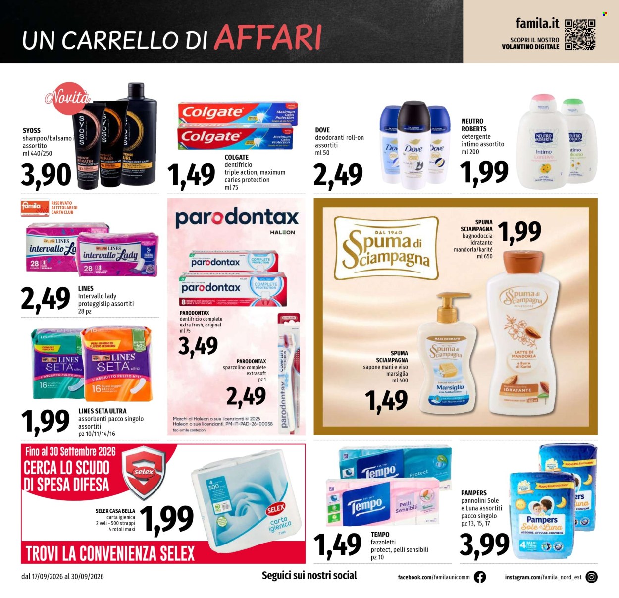 Volantino Famila - 17/9/2026 - 30/9/2026. Pagina 24
