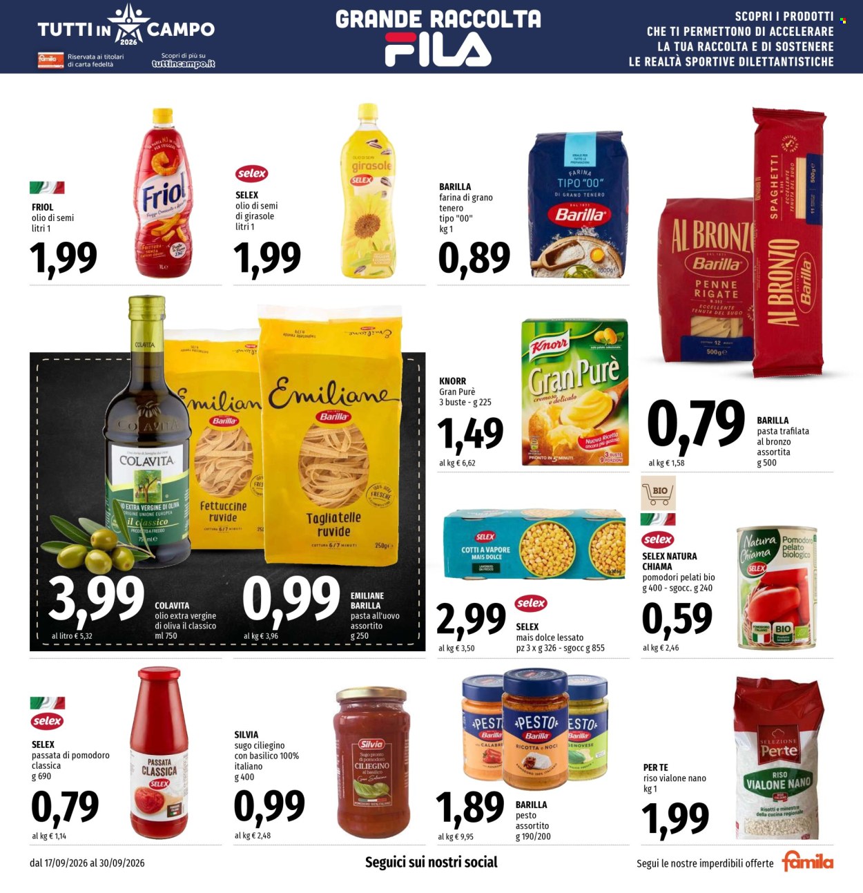 Volantino Famila - 17/9/2026 - 30/9/2026. Pagina 11