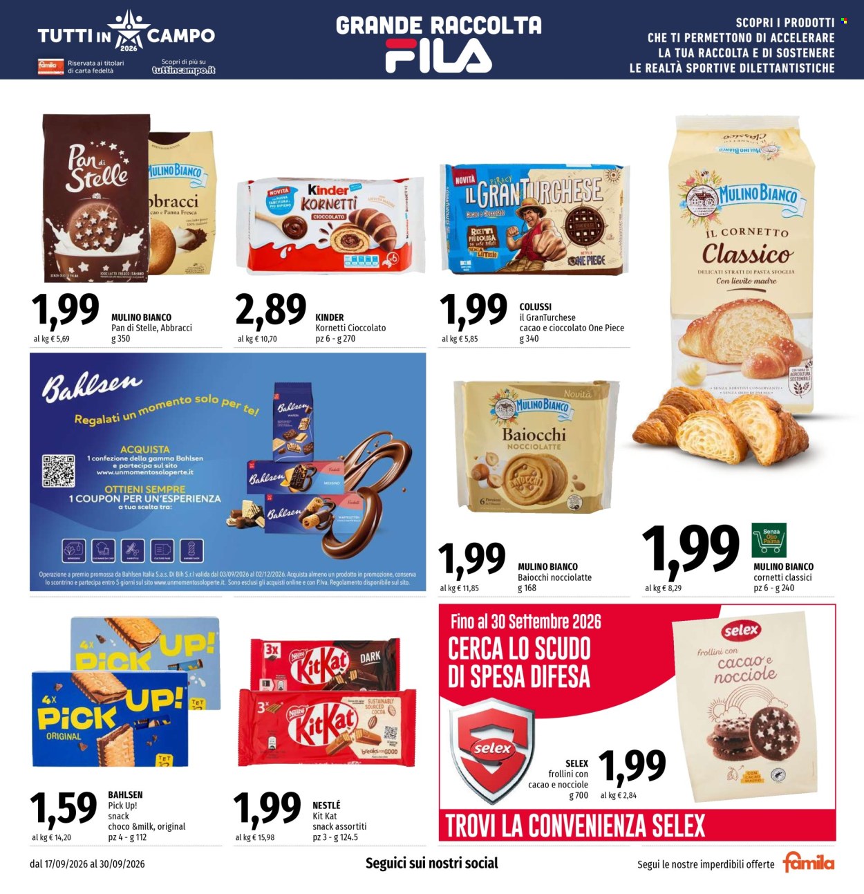 Volantino Famila - 17/9/2026 - 30/9/2026. Pagina 15