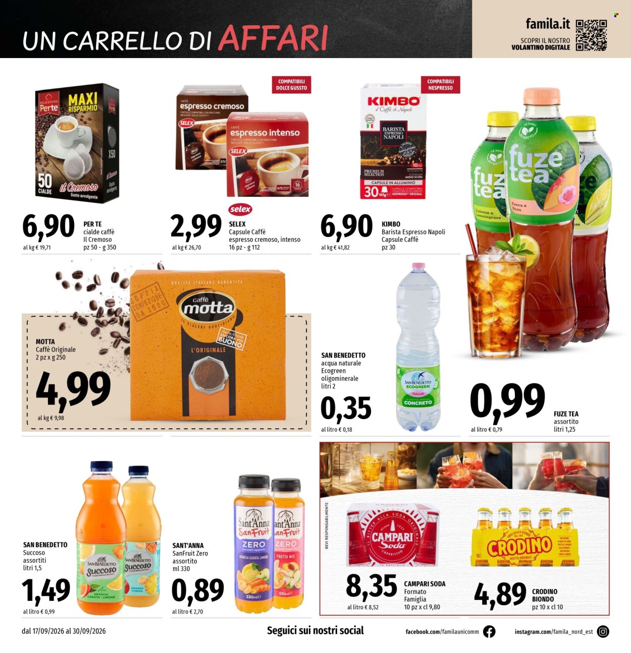Volantino Famila - 17/9/2026 - 30/9/2026. Pagina 16