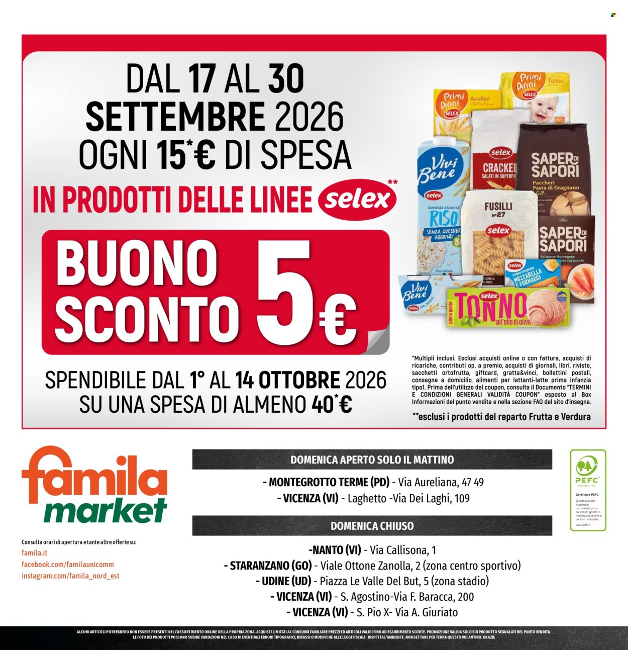 Volantino Famila - 17/9/2026 - 30/9/2026. Pagina 24