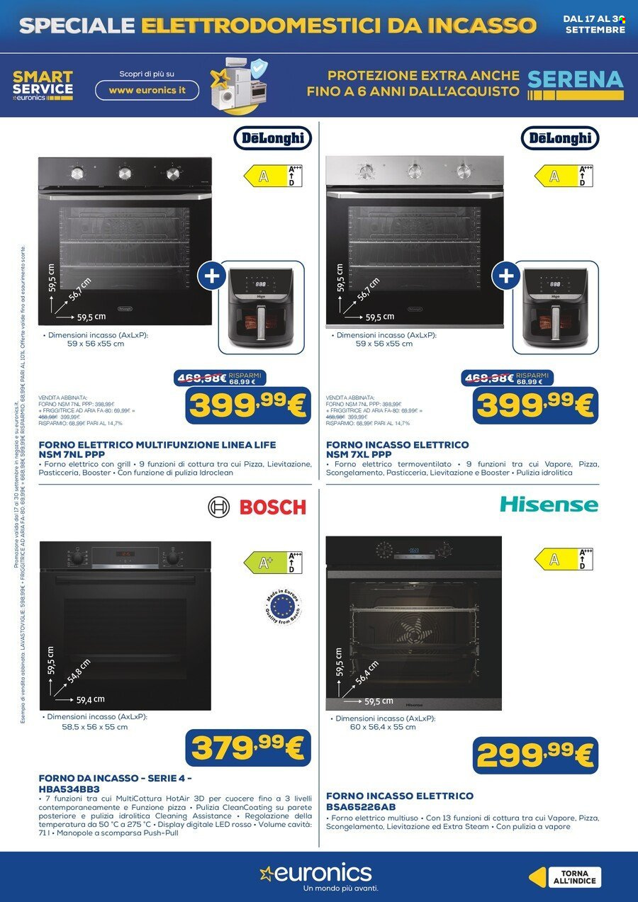 Volantino Euronics - 17/9/2026 - 30/9/2026. Pagina 10
