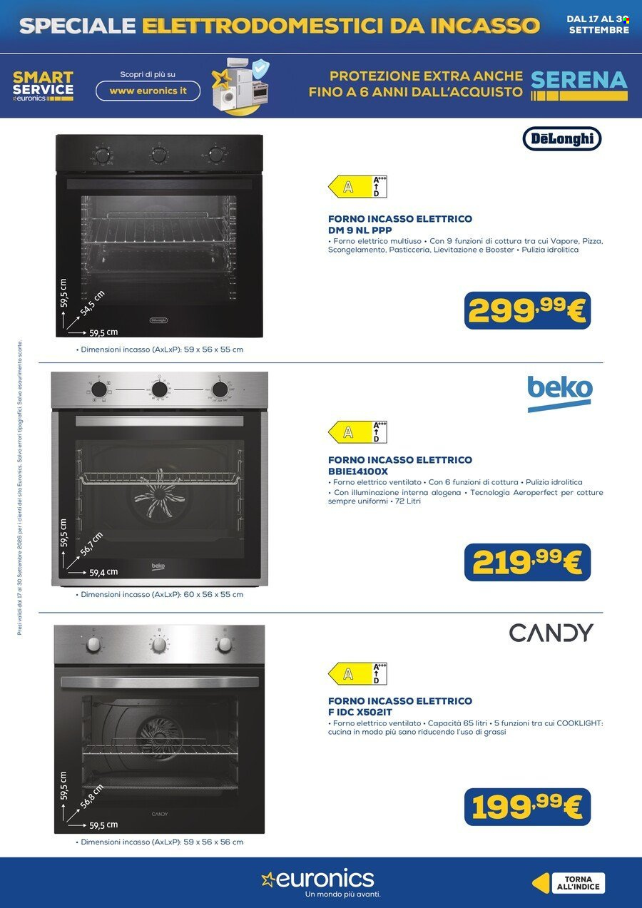 Volantino Euronics - 17/9/2026 - 30/9/2026. Pagina 11