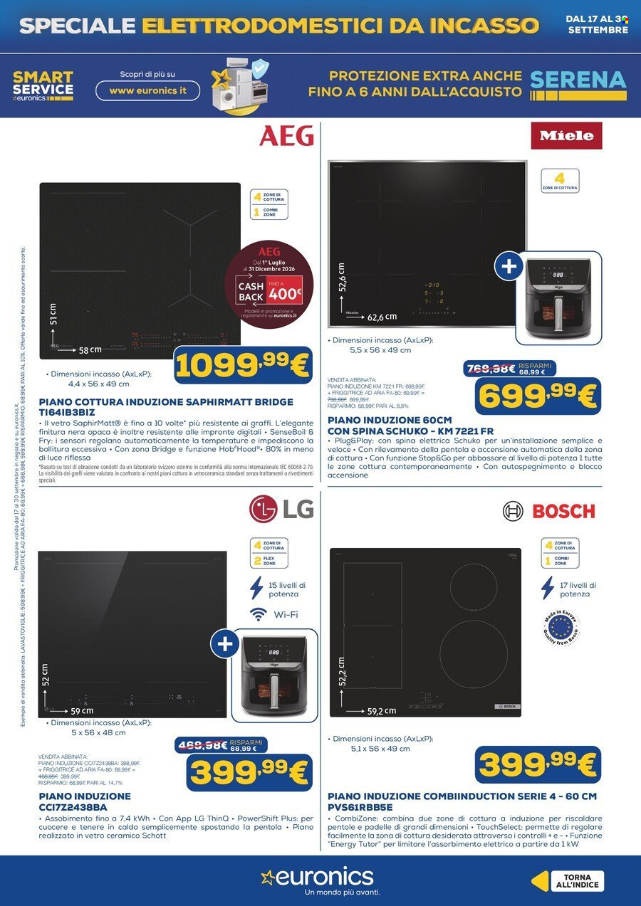 Volantino Euronics - 17/9/2026 - 30/9/2026. Pagina 13