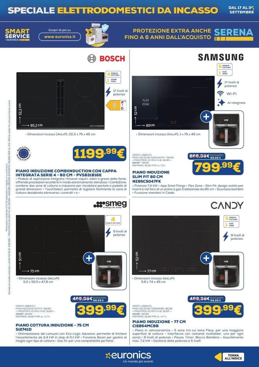 Volantino Euronics - 17/9/2026 - 30/9/2026. Pagina 15