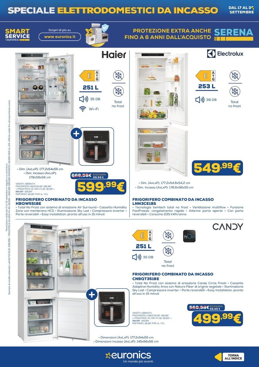 Volantino Euronics - 17/9/2026 - 30/9/2026. Pagina 19