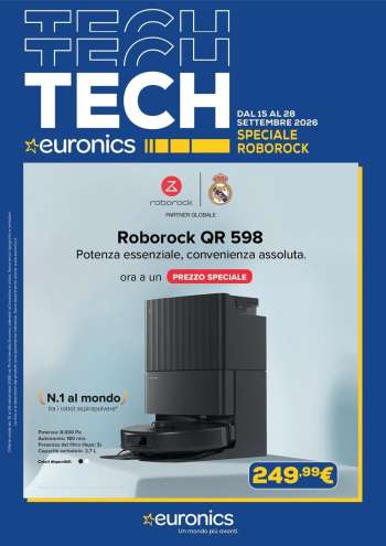 Volantino Euronics - 15/9/2026 - 28/9/2026.