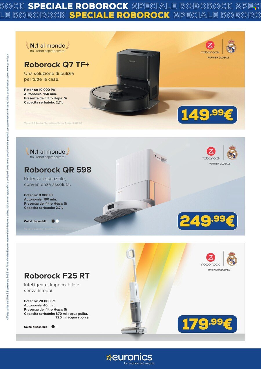 Volantino Euronics - 15/9/2026 - 28/9/2026. Pagina 2