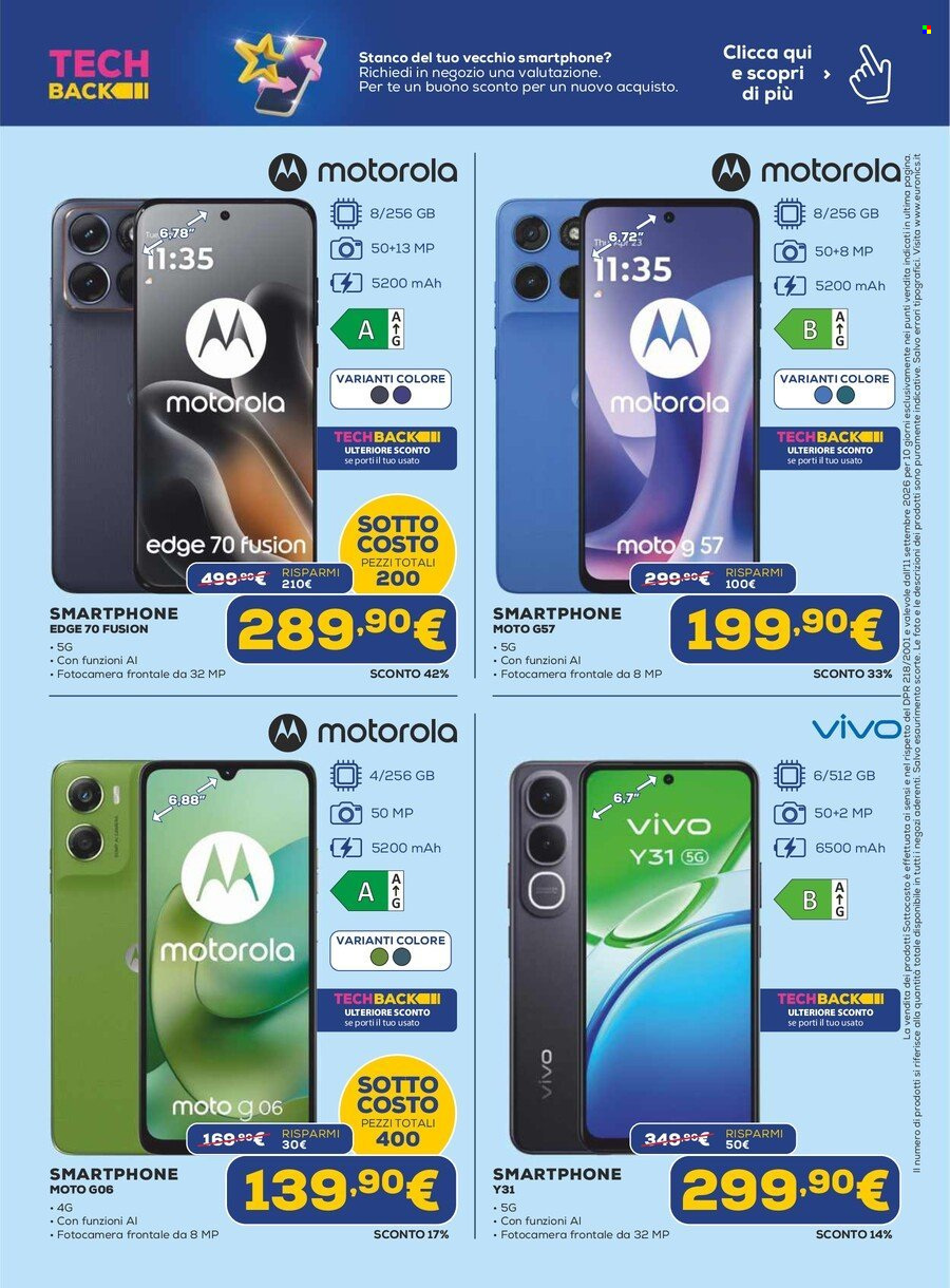 Volantino Euronics - 11/9/2026 - 23/9/2026. Pagina 3