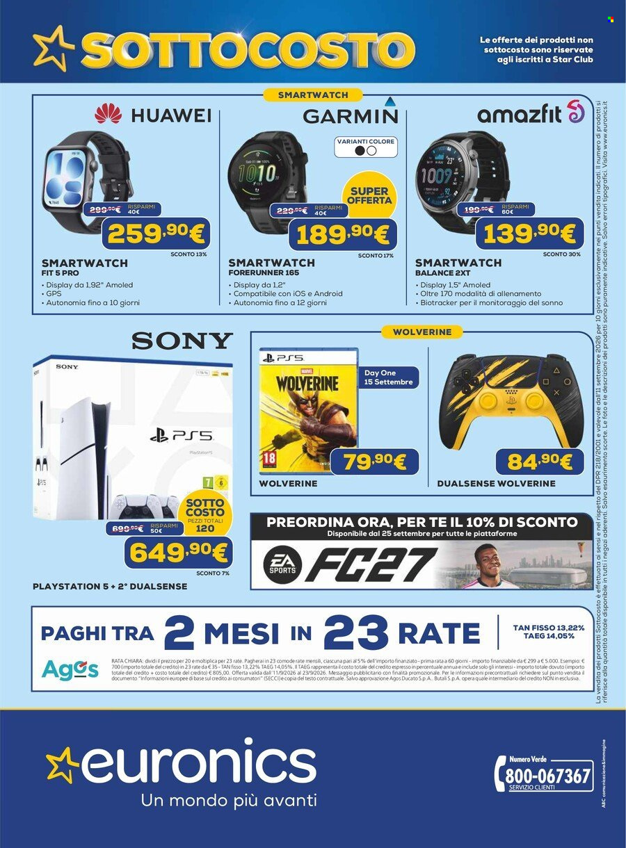 Volantino Euronics - 11/9/2026 - 23/9/2026. Pagina 26
