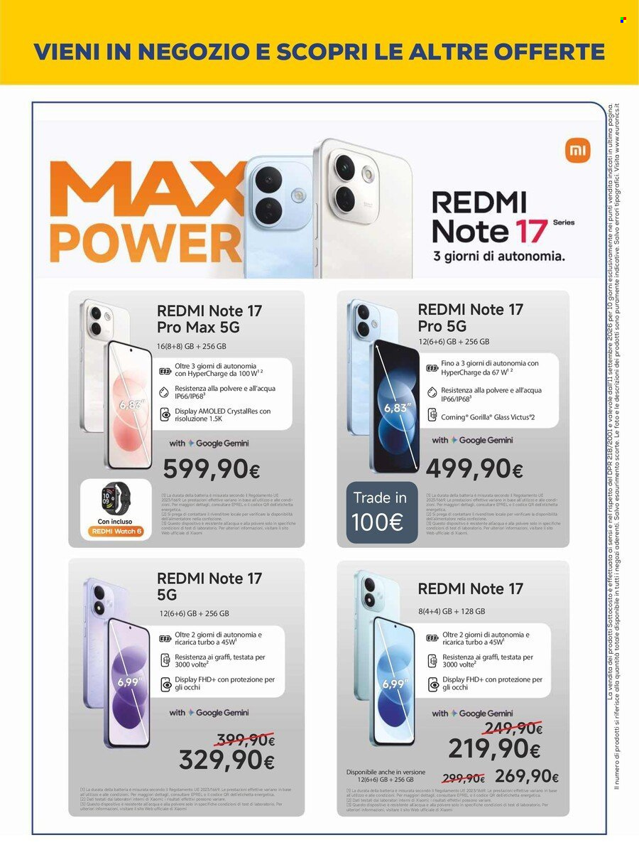 Volantino Euronics - 11/9/2026 - 23/9/2026. Pagina 28