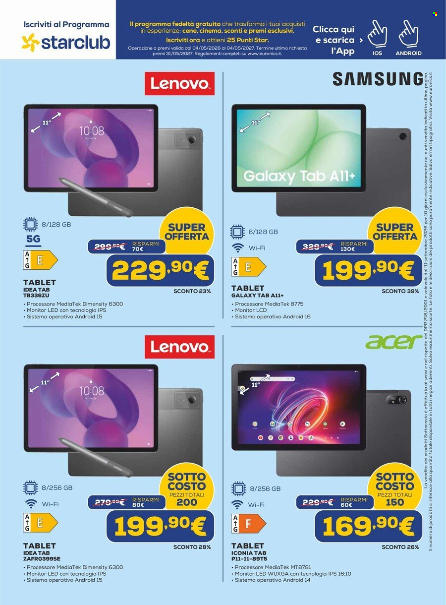 Volantino Euronics - 11/9/2026 - 23/9/2026. Pagina 7