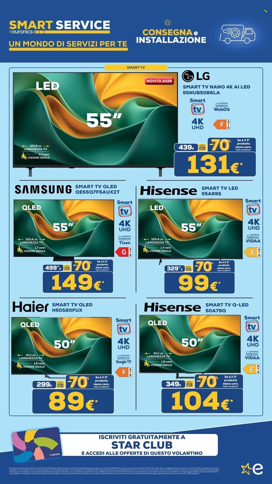 Volantino Euronics - 10/9/2026 - 23/9/2026. Pagina 3