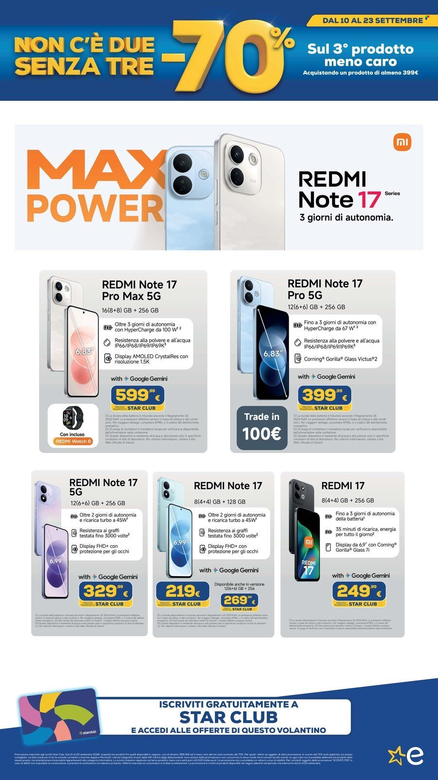 Volantino Euronics - 10/9/2026 - 23/9/2026. Pagina 15