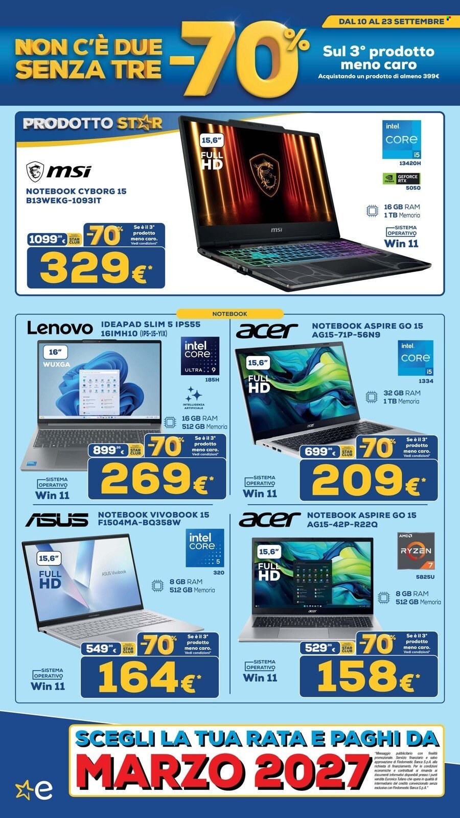 Volantino Euronics - 10/9/2026 - 23/9/2026. Pagina 16