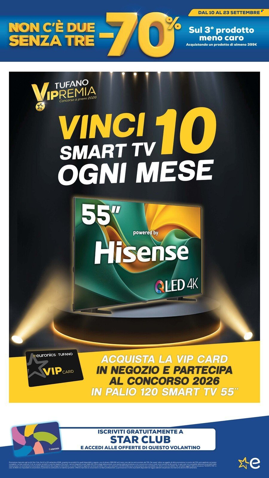 Volantino Euronics - 10/9/2026 - 23/9/2026. Pagina 21