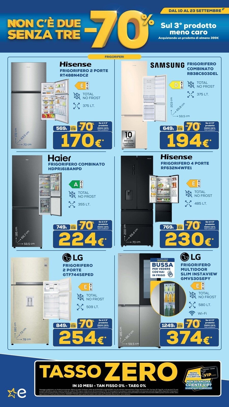 Volantino Euronics - 10/9/2026 - 23/9/2026. Pagina 28