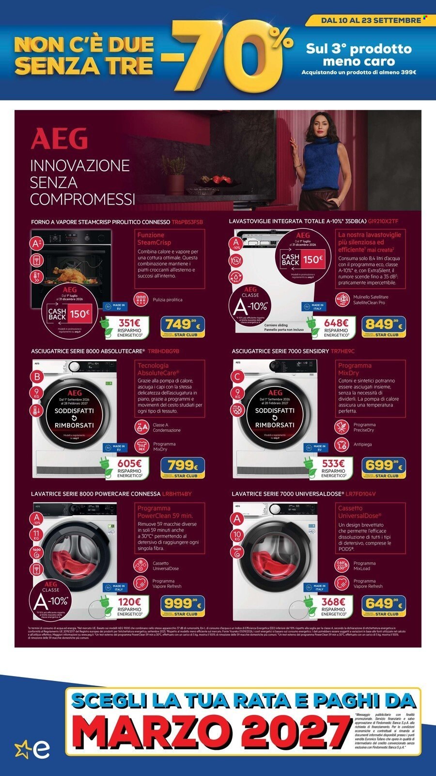 Volantino Euronics - 10/9/2026 - 23/9/2026. Pagina 30