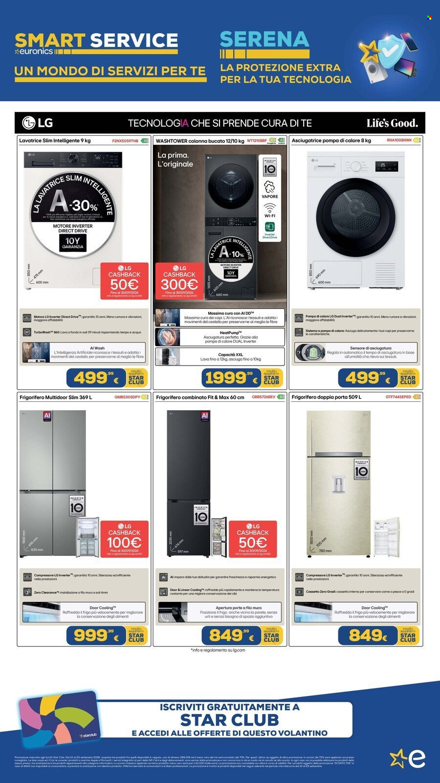 Volantino Euronics - 10/9/2026 - 23/9/2026. Pagina 31