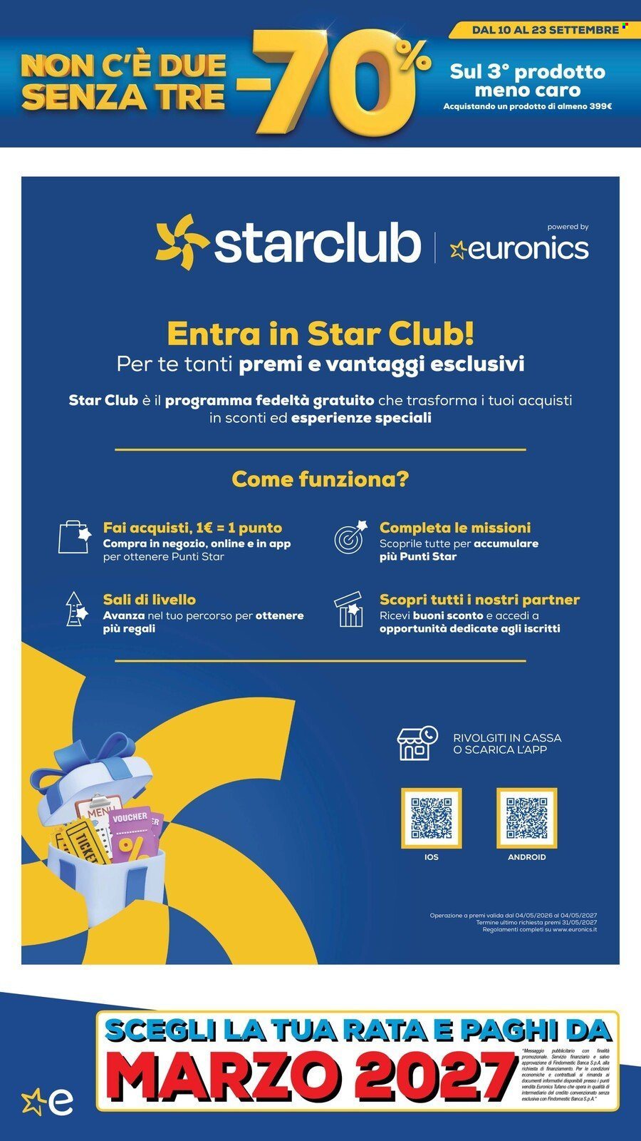 Volantino Euronics - 10/9/2026 - 23/9/2026. Pagina 44