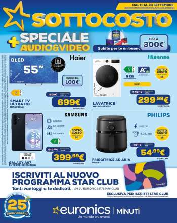 Volantino Euronics - 11/9/2026 - 24/9/2026.